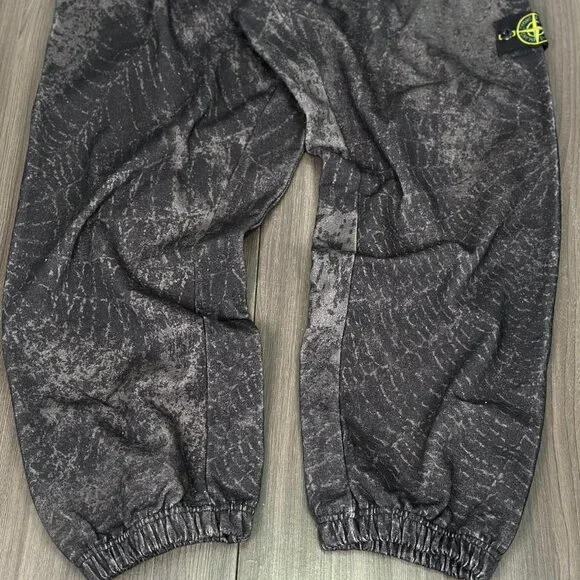 stone island spiderweb sweatpants